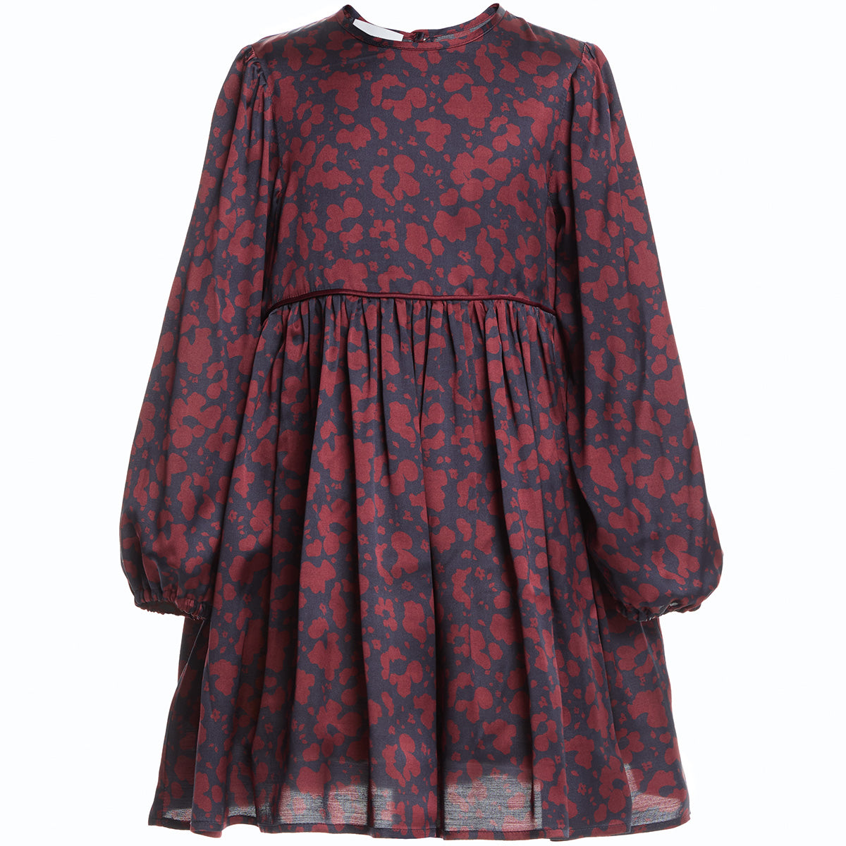 Viscose Dress Cara 6 / Aubergine Viscose Dress Cara 6 / Aubergine