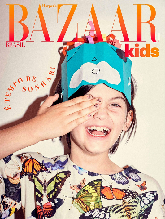 We landed the Cover of Harpers Bazaar Kids !!