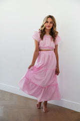 Bella Pink Maxi Heart Dobbie