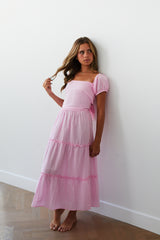 Bella Pink Maxi Heart Dobbie