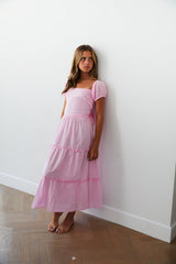 Bella Pink Maxi Heart Dobbie