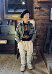 Knitted Corduroy Pants