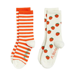 Strawberries 2 Pack Socks