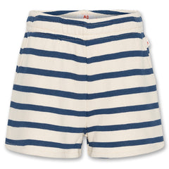 The Leni Striped Shorts from AO76. Tightened at the waist, Top stitched, Sewn-in brand label, Stripe print. 