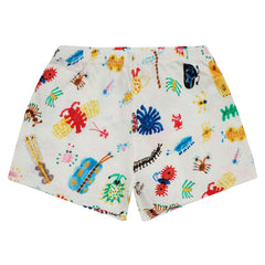 The Baby Funny Insects All Over Shorts from Bobo Choses. Designed with elasticated waistband and relaxed fit.