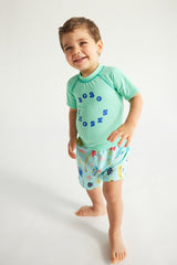 Baby Funny Insects All Over Swim Shorts