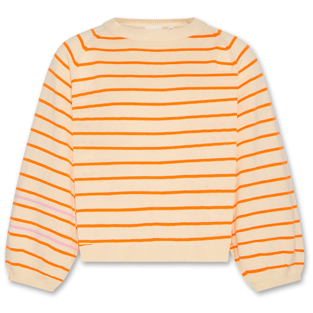 The Albi C Neck Stripe Tee from AO76. A classic long sleeves T-shirt with a modern twist.