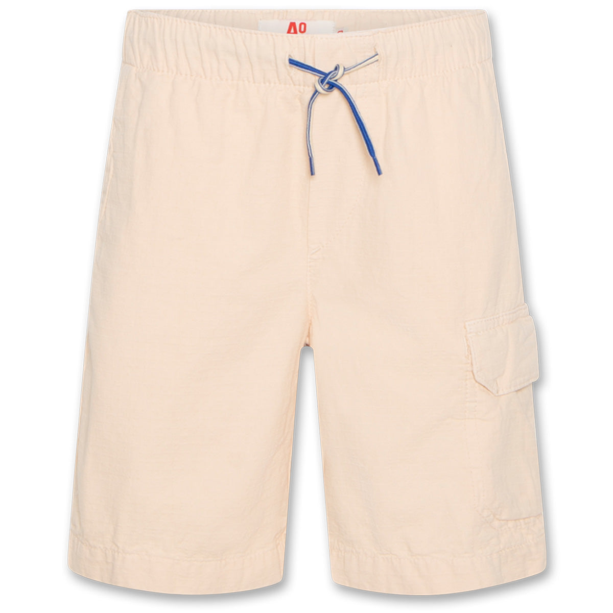 The Andy Ribstop Shorts from AO76. Elasticated waist, Drawstring fastening, 1 pocket at the front
