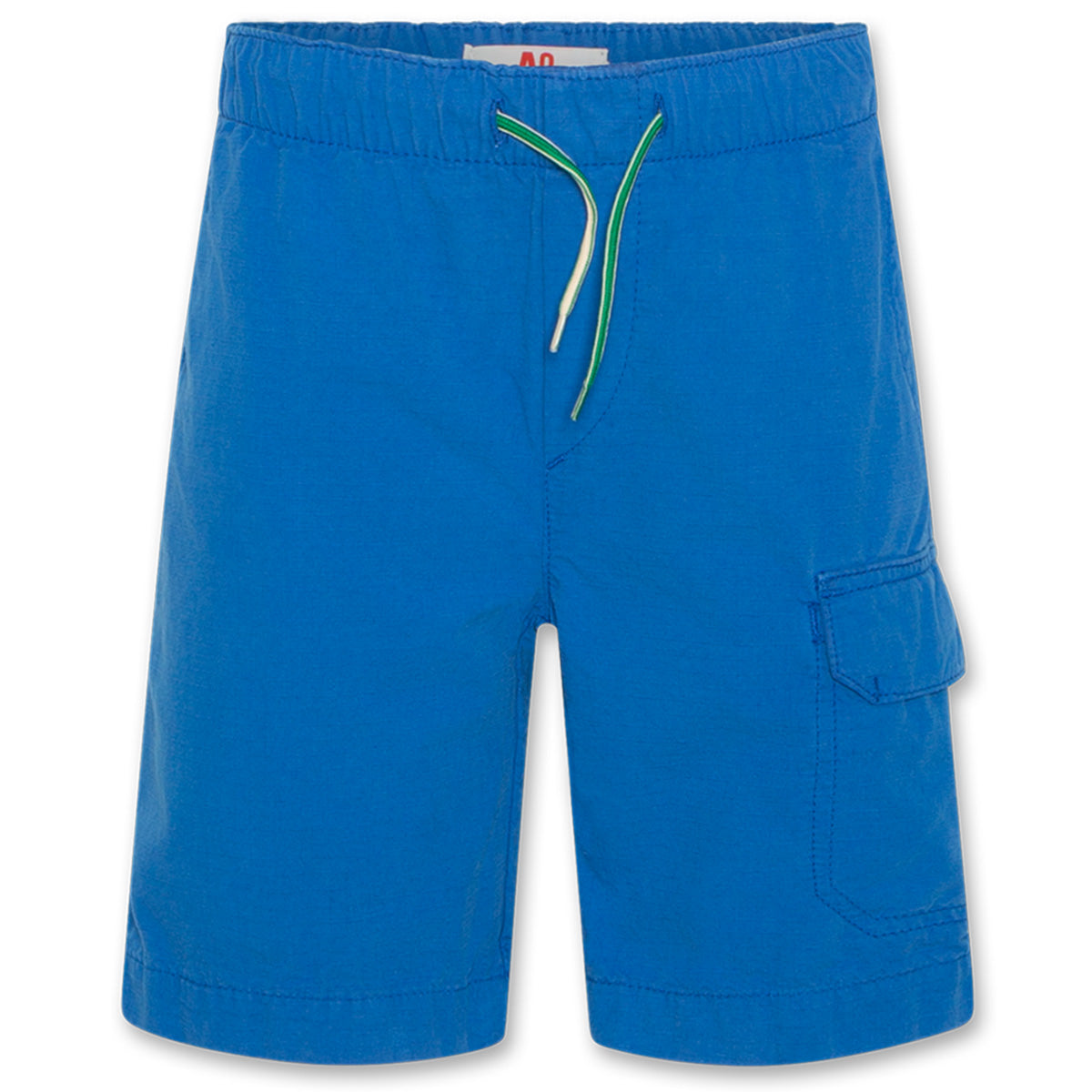 The Andy Ribstop Shorts from AO76. Elasticated waist, Drawstring fastening, 1 pocket at the front