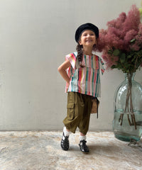 Dobby Striped Blouse