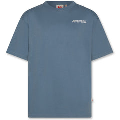 The Silas Tee Burger SP by AO76, blue short-sleeve T-shirt with a clean front and small American Outfitters text.