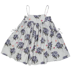 Floral Dress from Christina Rohde. A breezy, lightweight dress featuring delicate spaghetti straps and a floral print.
