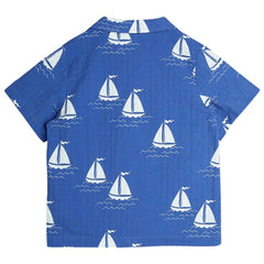 Sailing Boats Woven Shirt