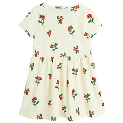 Lingonberries Short Sleeve Dress