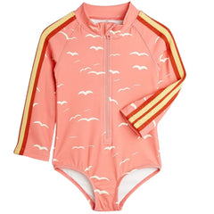 Seagull Long Sleeve Swimsuit
