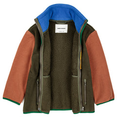 Color Block Polar Fleece Jacket