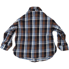 Uneven Plaid Shirt