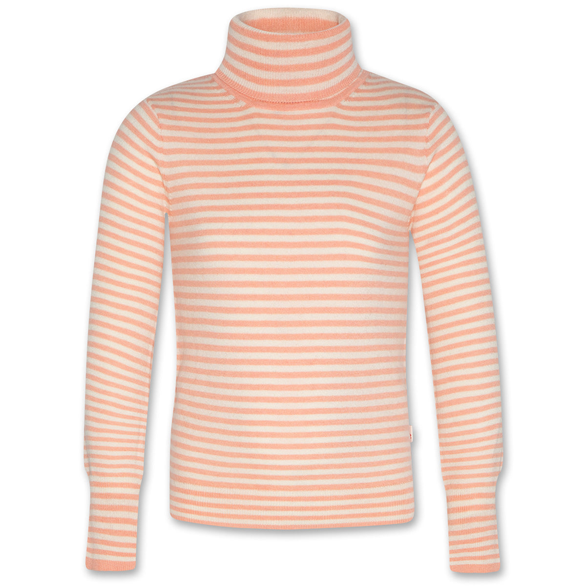 AO76 The Vicky Turtle Neck striped knit sweater with cozy turtleneck and soft long-sleeve design for everyday wear