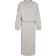 Guri Sweater Dress Joy by AO76 relaxed kids' sweatshirt dress with elastic waist and long sleeves.