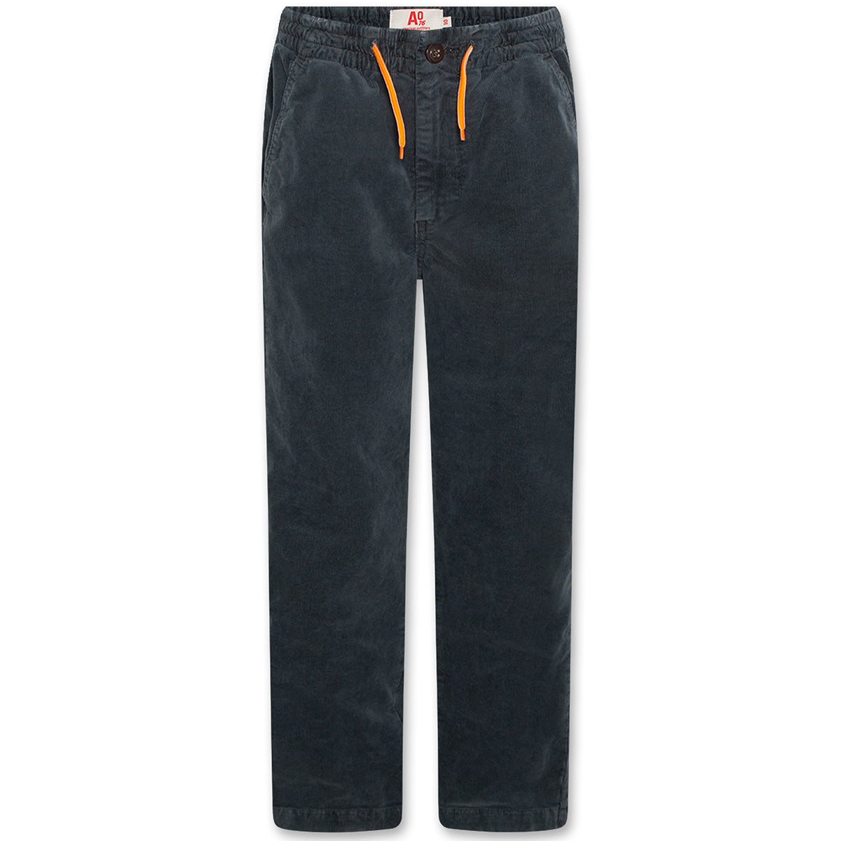 AO76 The Luke Pants Mike kids corduroy pants with elastic waist, drawstring and straight-leg fit