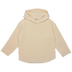 Babe & Tess The Teresa Knit Sweatshirt hooded knit top with long sleeves and kangaroo pockets