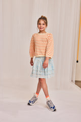 Albi C Neck Stripe Tee