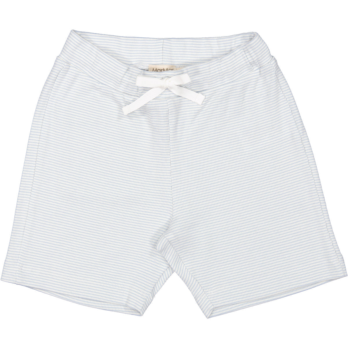 The Paulo Shorts from MarMar Copenhagen. Shorts with a wide elastic waistband, ribbon and pocket on the back