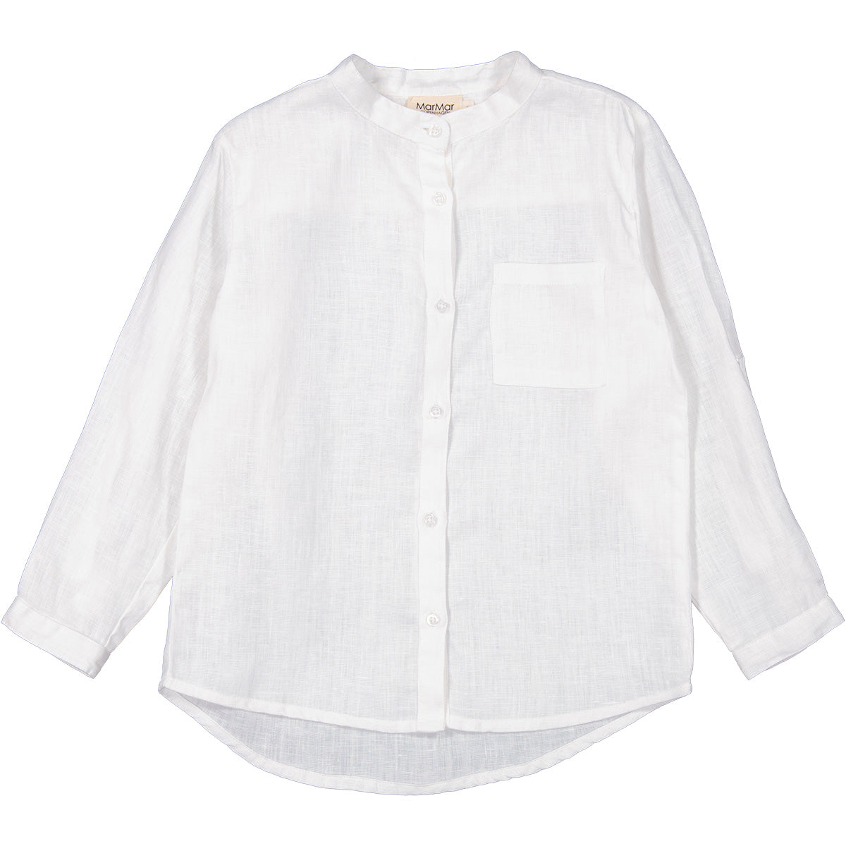 The Theodor Long Sleeve Shirt from MarMar Copenhagen. Lovely long sleeved mao shirt with button closure