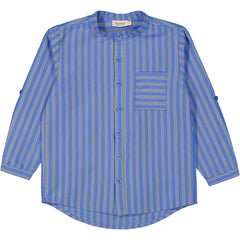 The Theodor Long Sleeve Shirt from MarMar Copenhagen. Lovely long sleeved mao shirt with button closure