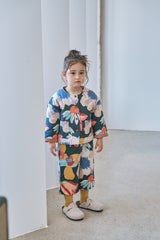 Multiflower Padded Reversible Jacket