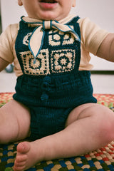 Baby Crochet Afghan Romper
