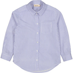 The Tommy Shirt from MarMar Copenhagen. Classic shirt with a front pocket and sleeves with cuffs and button closure.