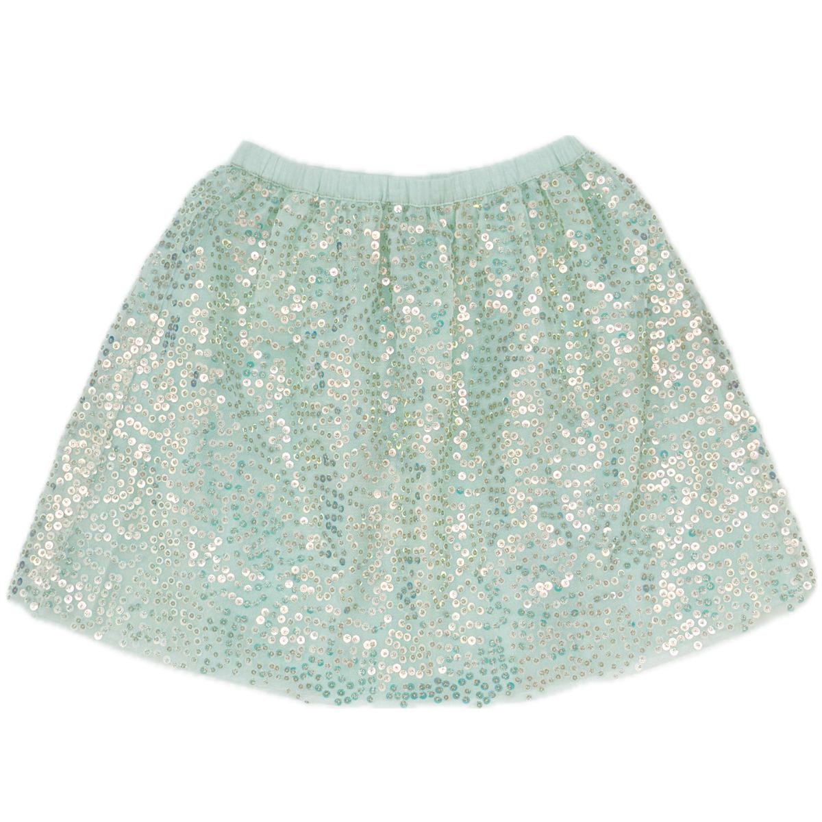 Glitter Skirt from Long Live the Queen. Shine and sparkle in this dreamy mint green tulle skirt.