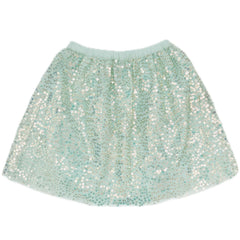 Glitter Skirt from Long Live the Queen. Shine and sparkle in this dreamy mint green tulle skirt.