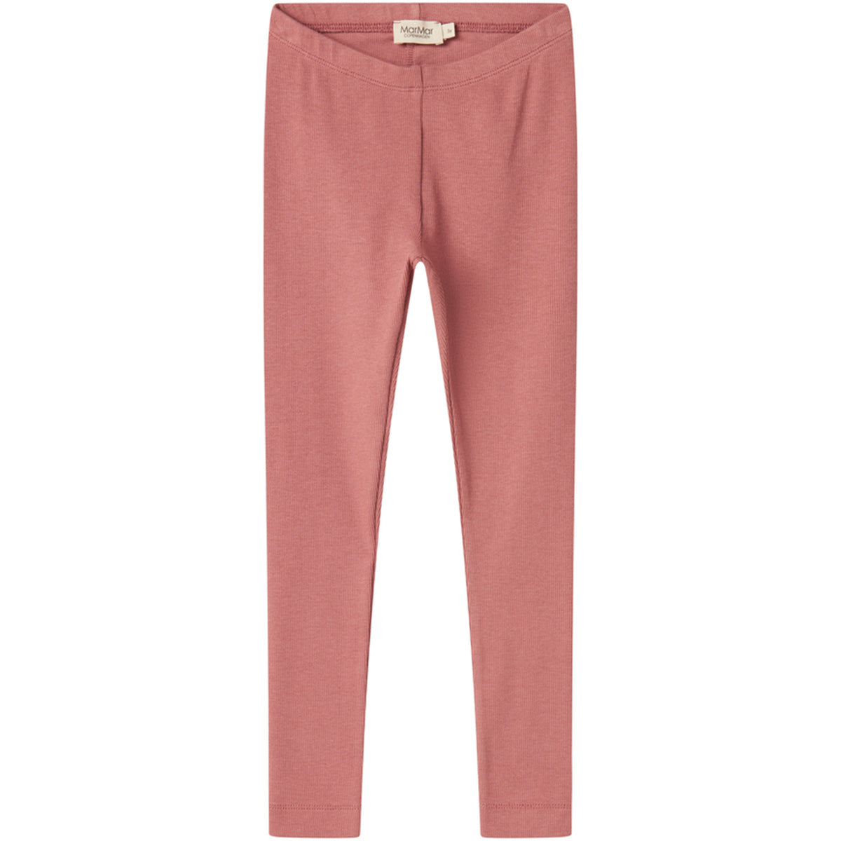 The Leg Legging from MarMar Copenhagen. Slim-fit ribbed leggings with a soft stretch feel and elastic waistband.
