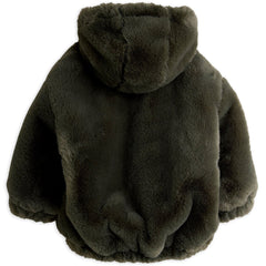 Ritzratz Patch Faux Fur Jacket