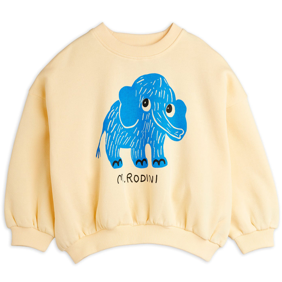 The Mammoth Sweatshirt from Mini Rodini. Sweatshirt with a big mammoth print.
