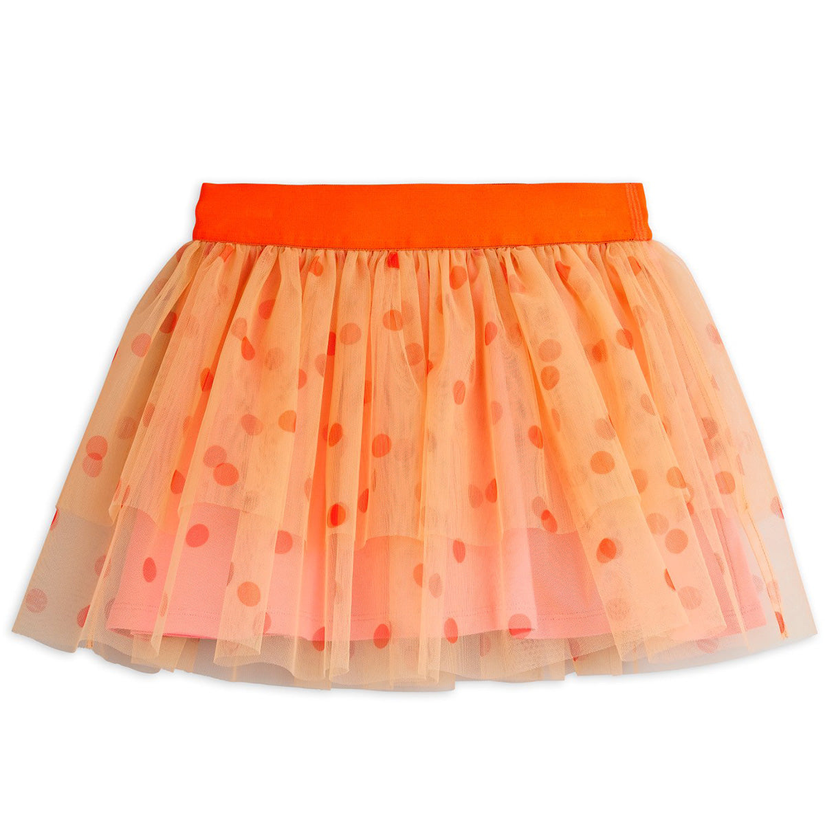 The Dotted Tulle Skirt from Mini Rodini. Dotted skirt designed with two layers of lace for extra volume.