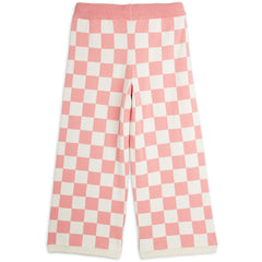 Chess Check Knitted Pants