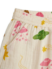 Space Muslin Shorts