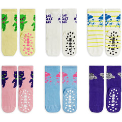 Alien 6-Pack Anti-Slip Socks