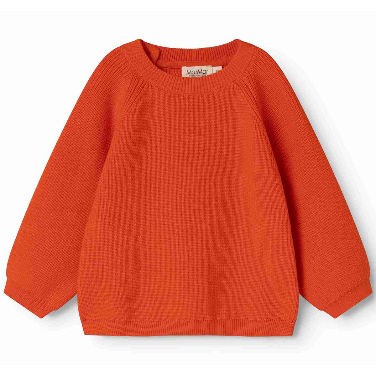 Torin Knit Sweater by MarMar Copenhagen classic crew neck knit sweater with raglan sleeves.