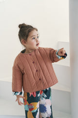 Multiflower Padded Reversible Jacket