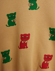 Kittens Striped Sweat Set