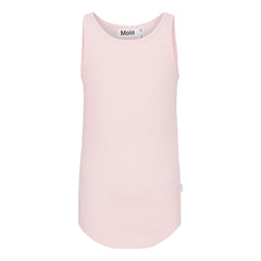 The Roberta Tank Top from Molo. Pink tank top in a soft, organic cotton in a stretchy rib knit