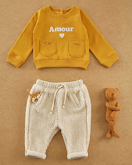 Off White Sherpa Pants