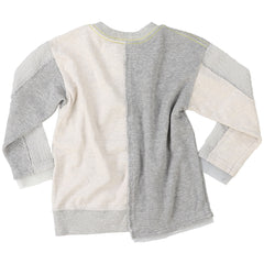 Cut Out Remake Like Long Sleeve Tee