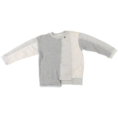 Cut Out Remake Like Long Sleeve Tee