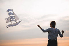 Sailing Ship Kite: Flame