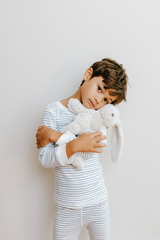 Blue Stripe Organic Pima Cotton Pajama